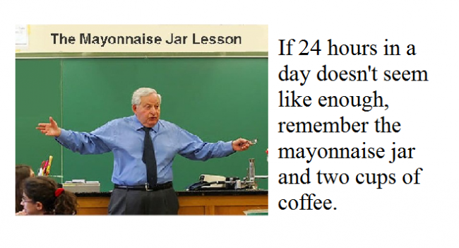 The Mayonnaise Jar