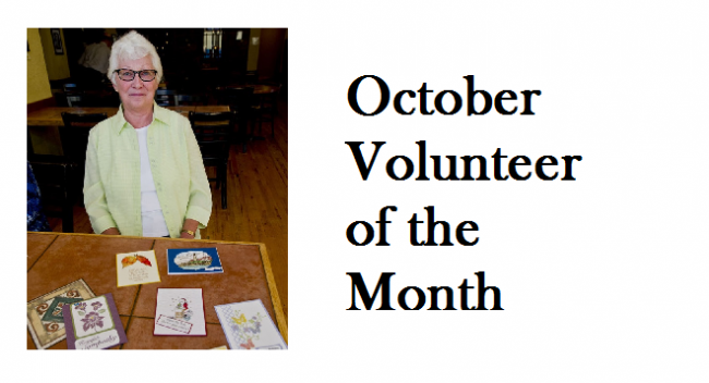 Volunteer of the Month – “Friends, cards and a cause”